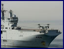 On September 28, 2015, the French Navy Naval Aviation Practical Experimentation Center (centre d’expérimentations pratiques de l’aéronautique navale - CEPA) validated during a closing conference the interoperability between Mistral class LHDs and the Boeing V-22 Osprey tilt rotor aircraft. This conference embodies the result of two years of investigation and joint tests. The French Navy announced a similar campaign will be conducted with V-22 on board nuclear-powered aircraft carrier Charles de Gaulle.