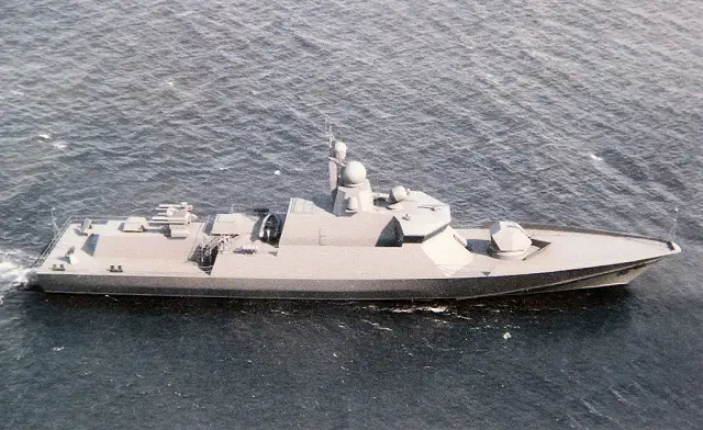 Two new Project 22800 guided missile corvettes were laid down for the Russian Navy by the Pella Shipyard in St. Petersburg on December 24th, TASS reported from the shipyard on Thursday. According to the shipyard’s spokesperson, the lead ship, the Uragan, is to be commissioned by the Russian Navy in December 2017 and the first production ship, the Typhoon, in 2018.