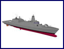 In its latest "Defense and space domain briefing" Japan's Mitsubishi Heavy Industries (MHI) unveiled a new surface combatant concept. Not much information is available but this new concept may be MHI's vision for the Japan Maritime Self-Defense Force (JMSDF) next generation 3000 tons class Frigate known as "30FF" or FFX.