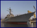 Huntington Ingalls Industries’ Ingalls Shipbuilding division launched the company’s 29th Arleigh Burke-class (DDG 51) Aegis guided missile destroyer, John Finn (DDG 113), at first light on Saturday.