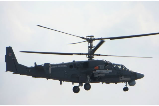 Adding the Ka-52K Katran (NATO reporting name: Hokum-B) ship-based attack/scout helicopter to the air wing of the Project 11435 (Admiral Kuznetsov-class) Admiral Kuznetsov aircraft carrier will step up the latter’s strike capabilities, according to the Izvestia daily.