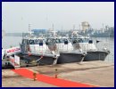 Three Immediate Support Vessels (ISV) Commissioned At Visakhapatnam for Indian Navy