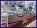 During the IDEF 2015 defense exhibition (held recently in Istanbul, Turkey) Turkish shipyard ADIK (Anadolu Shipyard) unveiled a fairly unique Landing Helicopter Dock (LHD) concept: The design has a flat top to accomodate several helicopters as well as a well deck like any LHD, but it is also uniquely fitted with a large door at its bow, similar to Russia's Ivan Gren class). This LHD design would therefore be able to perform beaching operations like a Landing Ship Tank (LST).