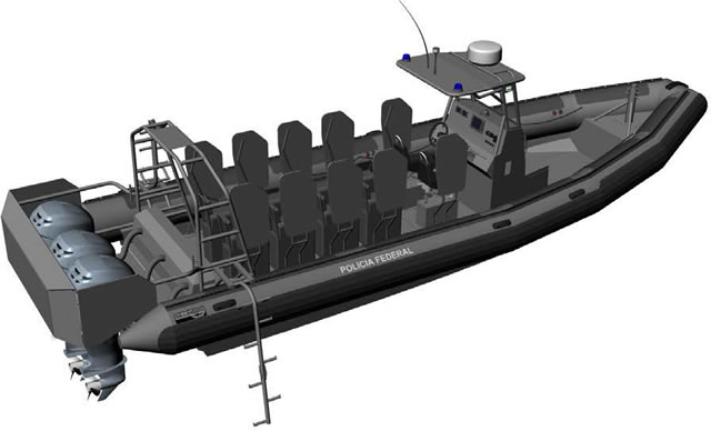 French RHIB specialist Sillinger announces it just won a tender with Brazil's Federal Police to supply six new rigid hull inflatable boats (RHIBs) for coastal patrol, anti-drug trafficking and fast troop transport missions.