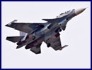 Pictures of the latest Russian Naval Aviation fighter, the Su-30SM have emerged on Russian spotter forums. The most recent picture shows the fourth Su-30SM serial number "38" on order for the Russian Navy. The contract for the purchase of five Su-30SM for the Russian Navy was signed in December 2013. Three jets were delivered last year and the last two (including number "38") should be delivered this year. The aircraft are manufactured by Irkut Corporation (member of United Aircraft Corporation).