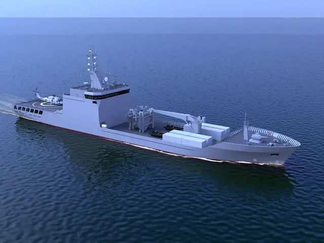 Conceptual image: Replenishment Tanker (Zbiornikowiec codename "Supply")