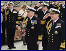 The torch of Royal Navy leadership changed hands on April 8 as Admiral Sir Philip Jones took over as Britain’s senior sailor and his predecessor, Admiral Sir George Zambellas, stepped down after 35 years' serving his nation.