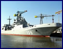 The Project 11711 large amphibious assault ship Ivan Gren being built at the Yantar Shipyard in Kaliningrad in west Russia for the Navy will start undergoing shipbuilders sea trials in late April, shipyard chief shipbuilder Igor Leonov said on Monday. 