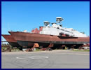 The Vympel Shipyard in Rybinsk in central Russia will complete, repair and upgrade two Project 12418 Molniya-class missile boats for the Russian Navy, the shipyard’s press office said on Friday. "The Vympel Shipyard has signed a contract with the Russian Defense Ministry to upgrade and repair two Project 12418 Molniya-class missile boats," the press office said. 