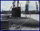 A naval base currently under construction in Novorossiysk in south Russia will receive up to seven diesel-electric submarines at a time, Head of the 4th Main Department of the Russian Federal Agency for Special Construction (Spetsstroy) Mikhail Tashlyk said. 