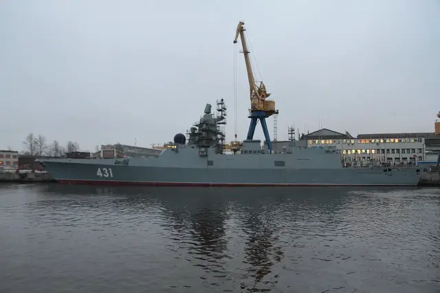 Project 22350 Admiral Kasatonov Frigate Russia 2