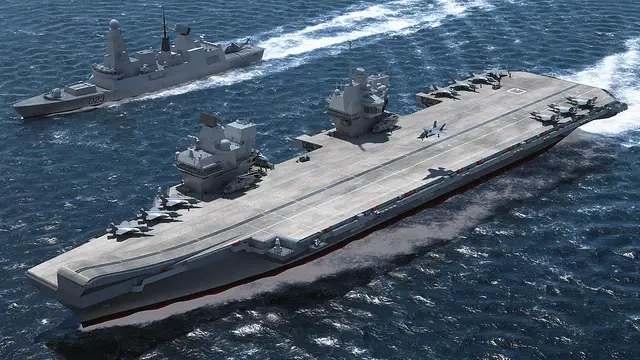 Royal Navy Queen Elizabeth Carrier