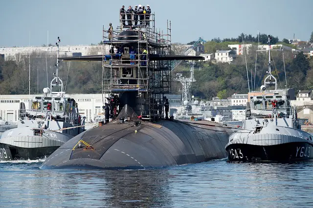 SSBN Le Triomphant SNLE class DCNS