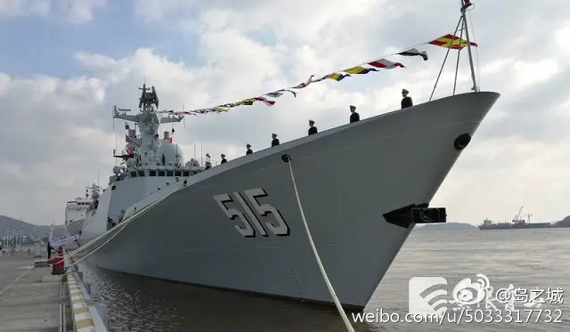 Type 054A Frigate Binzhou PLAN China