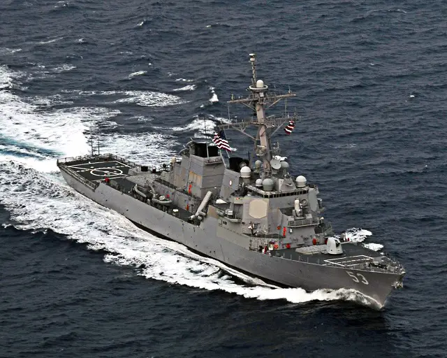 USS John paul jones ddg 53 US navy