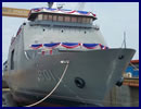Indonesian state-owned shipbuilder PT PAL launched BRP Tarlac (LD601) the Philippine Navy's first Strategic Sealift Vessel (SSV) at its shipyard in Surabaya. The vessel was launched and christened right before the launch of a SIGMA 10514 Perusak Kawal Rudal (PKR) guided-missile frigates for the Indonesian Navy (TNI AL).