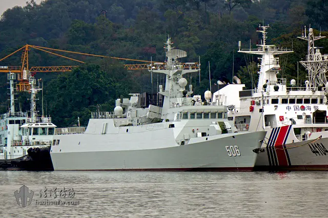 A commissioning, naming and flag-presenting ceremony of the new "Jingmen" corvette (hull number 506) of the People's Liberation Army Navy (PLAN or Chinese Navy) was held solemnly at the Yulin Naval Base located on Hainan island in China. The event means that the warship is officially commissioned to the PLAN. "Jingmen" is the twenty-fourth Type 056 Corvette (Jiangdao class).