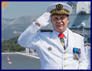 Admiral Christophe Prazuck was appointed as the new Marine Nationale's Chief of Navy (CEMM for chef d’état-major de la marine - chief of staff of the navy) during a ceremony wich took place on July 12, 2016 aboard aircraft carrier Charles de Gaulle. Admiral Prazuck succeeds to Admiral Rogel who held this position for the past 5 years and has launched a major transformation of the French Navy with the plan "Horizon Marine 2025".