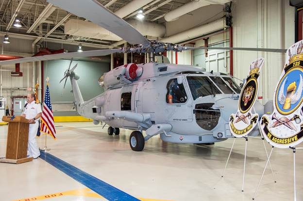 Lockheed Martin has delivered the 24th, and final, MH-60R SEAHAWK® helicopter to the U.S. Navy in support of the Navy’s Foreign Military Sales (FMS) program with the Royal Australian Navy (RAN). The milestone delivery took place during a July 27 ceremony at Lockheed Martin’s Owego, New York facility.