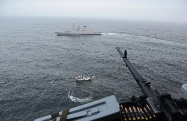 In another example of the high interoperability between the French Navy (Marine Nationale) and the US Navy, the Horizon-class AAW Destroyer Forbin (classified as "Frigate" in the French Navy) is currently at the head of a combined mission with US Navy Arleigh Burke-class destroyers USS Roosvelt (DDG 80) and USS Mason (DDG 87) with the occasional presence of Ticonderoga-class guided-missile cruiser USS Monterey (CG-61) as well.