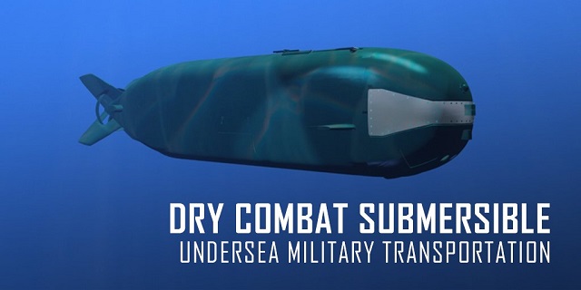 Lockheed Martin, in partnership with Submergence Group LLC, will manufacture Dry Combat Submersibles (DCS) that will transport personnel to their mission sites while submerged. These vehicles have longer endurance and operate at greater depths than swimmer delivery vehicles (SDV) in use.