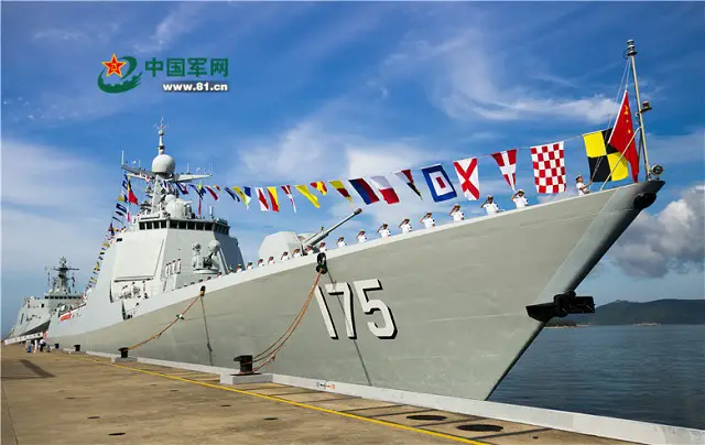 According to the People's Liberation Army Navy (PLAN or Chinese Navy) the fourth Type 052D (NATO reporting name Luyang III class) destroyer Yinchuan (hull number 175), was just commissioned on July 12 with China's South Sea Fleet. The vessel is now homeported at Yulin Naval Base located in the Yalong Bay (city of Sanya) on Hainan island.
