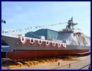 Daewoo Shipbuilding & Marine Engineering (DSME) launched the lead ship of the new Daegu-class FFX-II frigate for the Republic of Korea Navy (ROK Navy) on June 2, 2016. Key updates of the Batch II over the ASW-focused Batch I include VLS and full electric propulsion system, as well as a larger hangar that can accomodate a 10-ton helicopter (Batch-I has hangar for lighter helicopters like AW159).