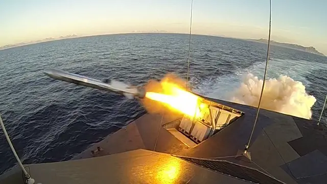 The Norwegian Navy released footage and images (via Norwegian tabloid newspaper Verdens Gang) showing a Skjold-class corvette launching a Naval Strike Missile (NSM) against a land target. The test took place on Monday and was a first for the Norwegian Navy.