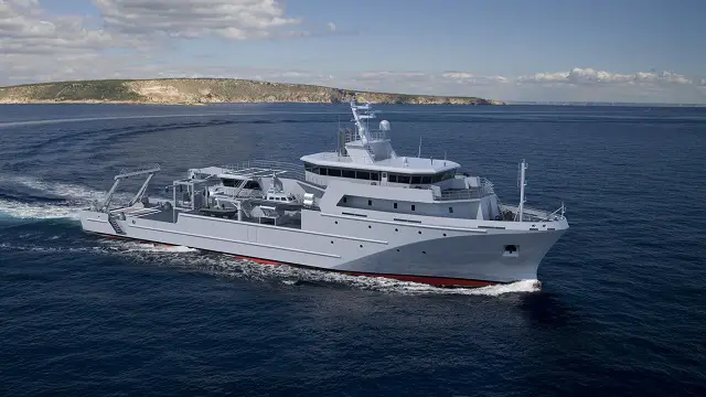 French Shipyard PIRIOU based in Concarneau (Brittany) has just won a contract with the Royal Moroccan Navy for a 72 meters Multi-Missions Hydro-Oceanographic Vessel designated BHO2M (for Bâtiment Hydro-Océanographique Multi-Missions). This new unit will be built in France with delivery expected in mid-2018.