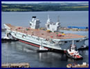 The Aircrft Carrier Alliance has successfully signed over the first compartments of HMS QUEEN ELIZABETH to her crew, over a year ahead of when the ship is due to be delivered to the Royal Navy. The six large compartments are the first sections of the ship the crew has taken ownership of and marks an important step towards delivering the nation's flagship.