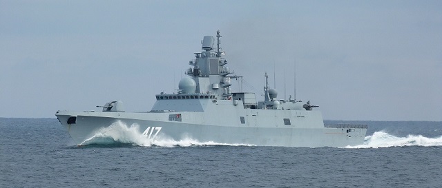 A series of six Project 22350 frigates is expected to join the Russian Navy by 2025, Russian Defense Minister Sergei Shoigu said during a conference call on Wednesday. "Six ships of this type are expected to join the Navy by 2025. They will be furnished with modern armament and advanced control systems," Shoigu said. 