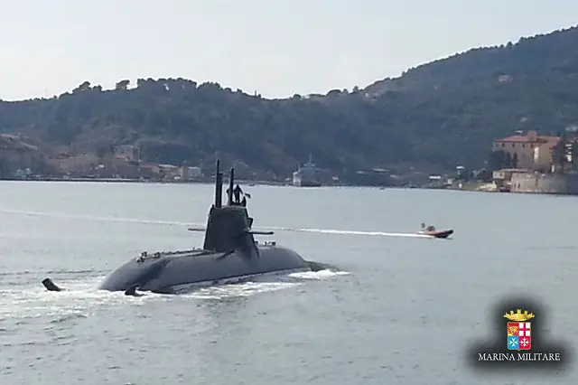 Having successfully completed shore tests and acceptance trials during the construction and outfitting phase, the submarine Romeo Romei started a series of sea trials in the Gulf of La Spezia on March 2.