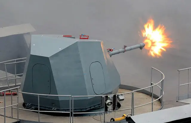 AK 176MA Naval Gun System Russia