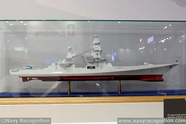 Future Russian Navy Project 23560 Leader-class Nuclear-Powered Destroyers to Slip Behind Schedule