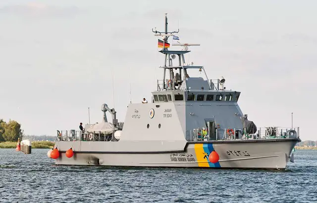 Saudi Border Guards patrol boat TNC 35 Lurssen