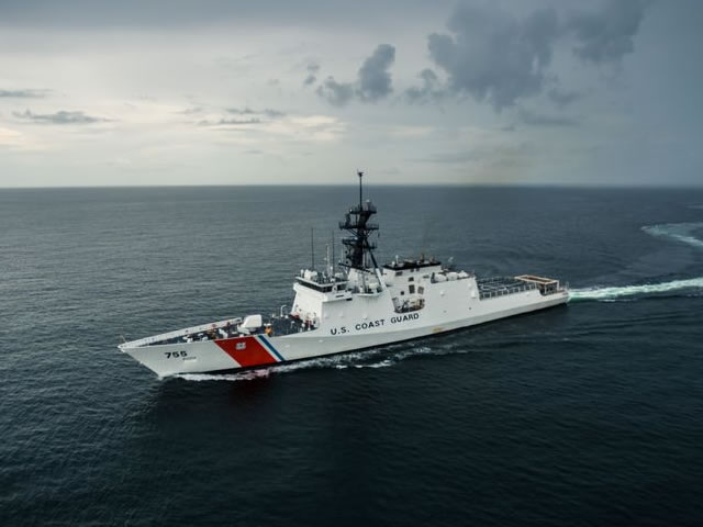 Huntington Ingalls Industries’ (HII) Ingalls Shipbuilding division announced that the company’s sixth U.S. Coast Guard National Security Cutter (NSC), Munro (WMSL 755), has successfully completed acceptance trials. Munro spent two full days in the Gulf of Mexico proving the ship’s systems.