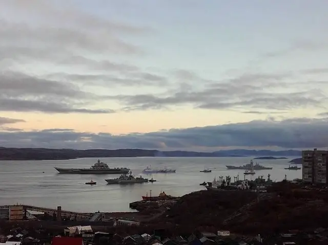 Russia aircraft carrier Admiral Kuznetsov 2