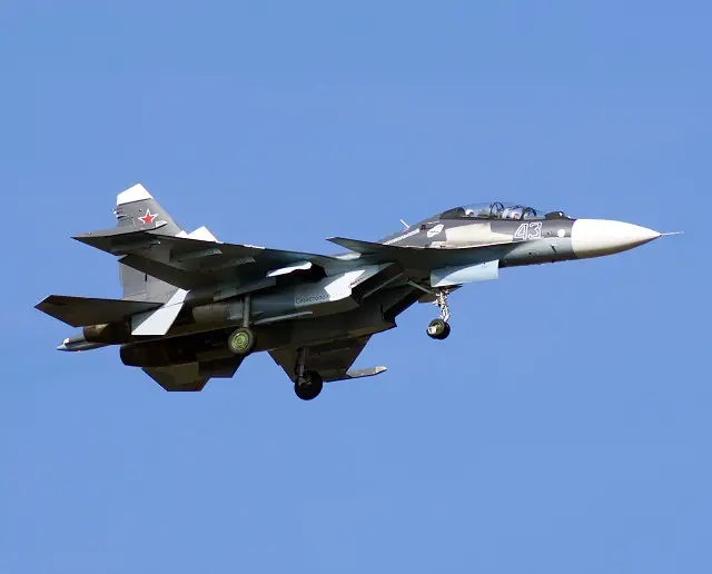 Russia’s Black Sea Fleet has received an advanced Sukhoi Su-30SM (NATO reporting name: Flanker-C) multipurpose fighter jet designated as Sevastopolsky, fleet spokesman Nikolai Voskresensky said.