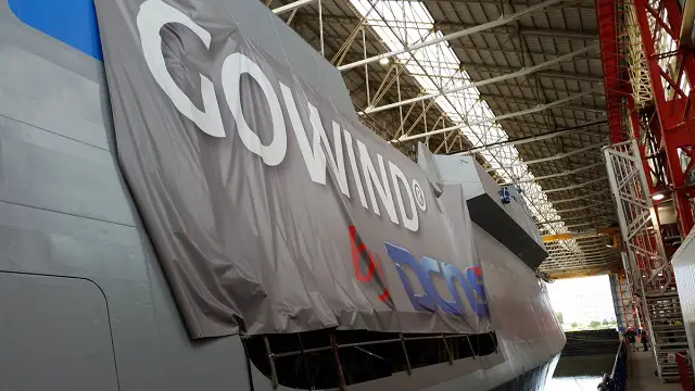 On September 17 2016, DCNS launched the very first GOWIND 2500 corvette for the Egyptian Navy. The float out took place at the Lorient naval shipyard one day after the launch of FREMM Bretagne for the French Navy. First steel cut of the Egyptian Navy corvette took place on April 16 2015. The delivery of the vessel is set for 2017 (less than four years after the signature of the contract).