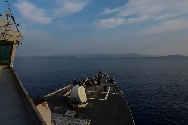 TOULON, France (Sept. 13, 2016) USS Ross (DDG 71) pulls into Toulon, France Sept. 13, 2016. Ross, an Arleigh Burke-class guided-missile destroyer, forward-deployed to Rota, Spain, is conducting naval operations in the U.S. 6th Fleet area of operations in support of U.S. national security interests in Europe and Africa. (U.S. Navy photo by Mass Communication Specialist 1st Class Theron J. Godbold/Released)