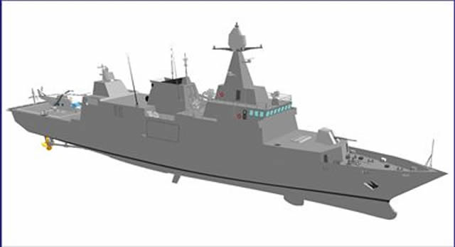 قطر توقع صفقة لشراء قطع بحرية من إيطاليا بقيمة 5 مليارات يورو Fincantieri_air_defence_corvette_Qatar