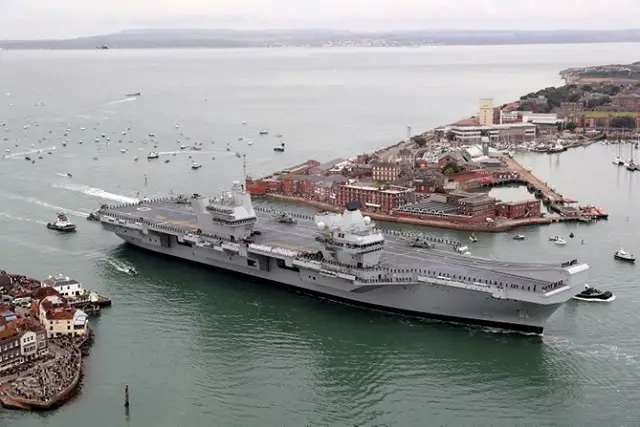 HMS Queen Elizabeth Portsmouth 2