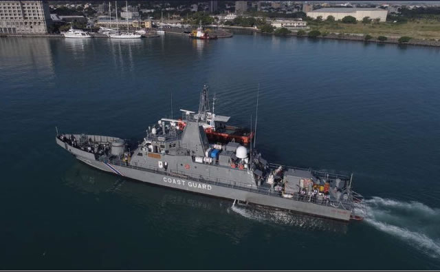 Mauritius patrol vessel