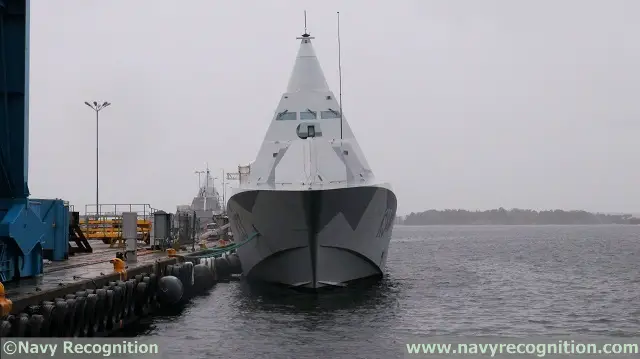 Swedish Navy naval base Karlskrona Saab 2
