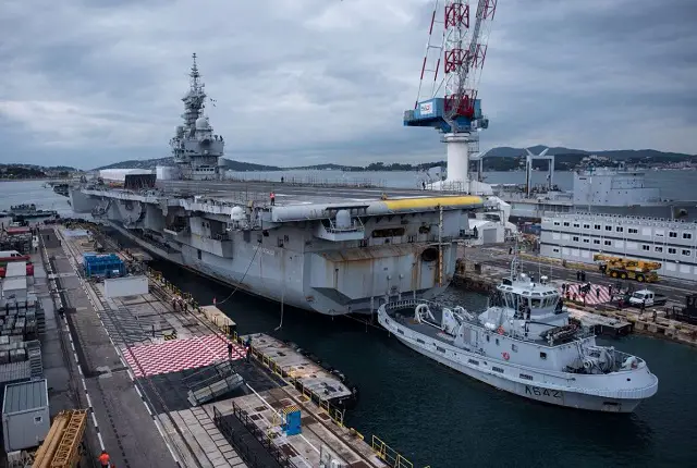 Charles de Gaulle mid life refit