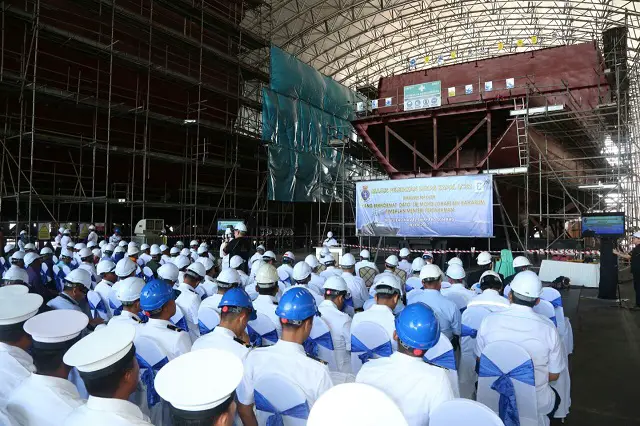Keel Laying 2nd Gowind LCS SGPV Malaysia TLDM 1
