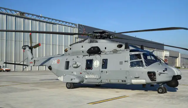 Leonardo NH90 MITT Helicopter Italian Navy