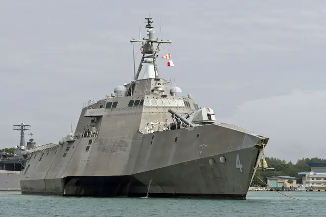 Littoral combat ship USS Coronado LCS 4