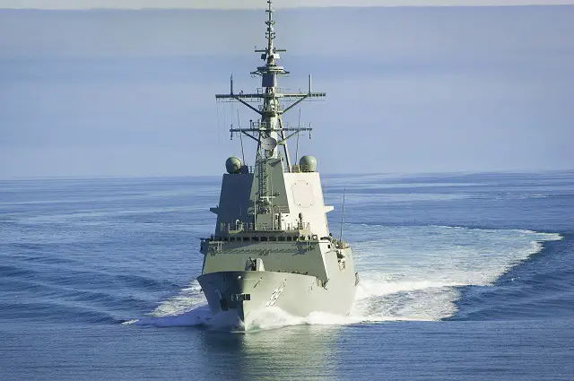 First Air Warfare Destroyer HMAS Hobart Handed Over to Royal Australian Navy