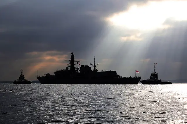 HMS Westminster Type 23 Frigate return to sea after upgrade 1